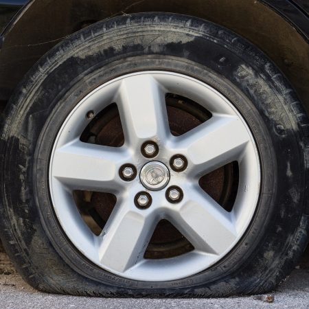 Flat Car tire